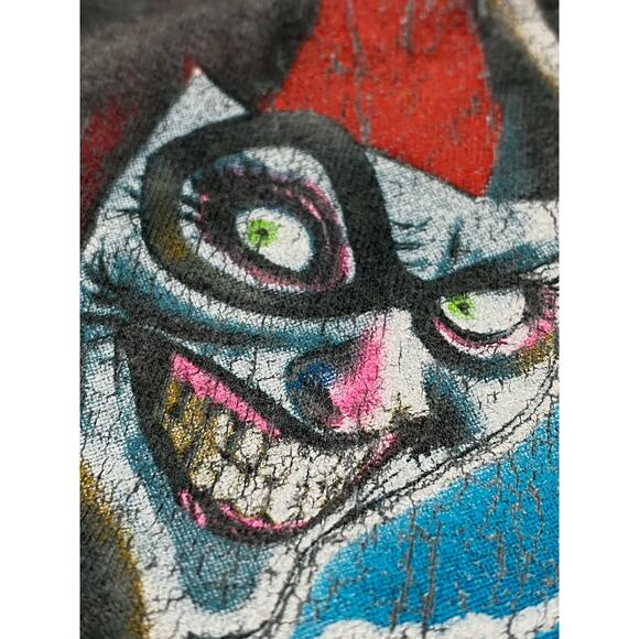 Batman Harley Quinn Tie Dye Tee DC Comics Joker Vintage Style Size Medium - Picture 6 of 7